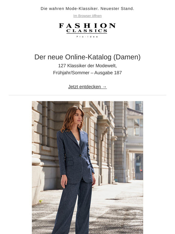 Der neue Online-Katalog | Damen