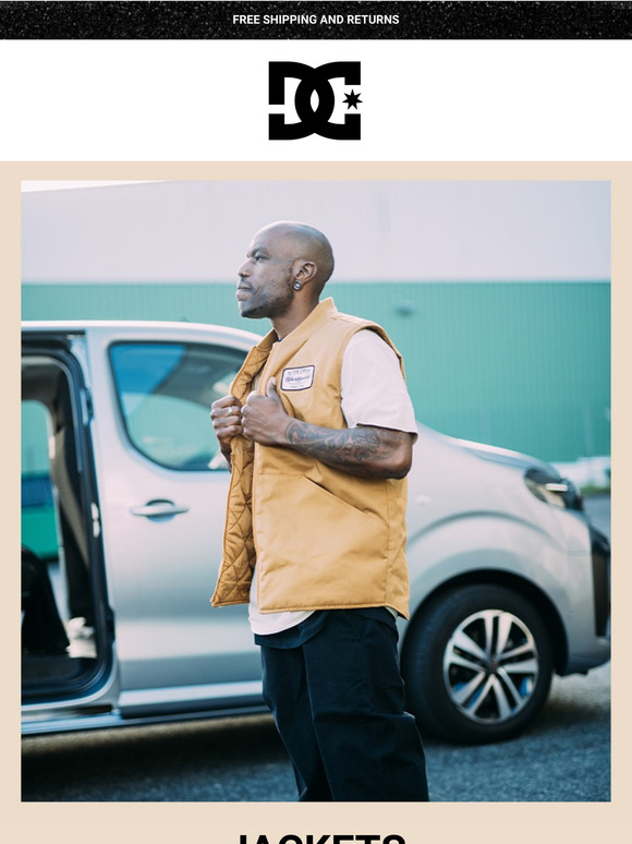 Gear Up – New DC Jackets Just Dropped