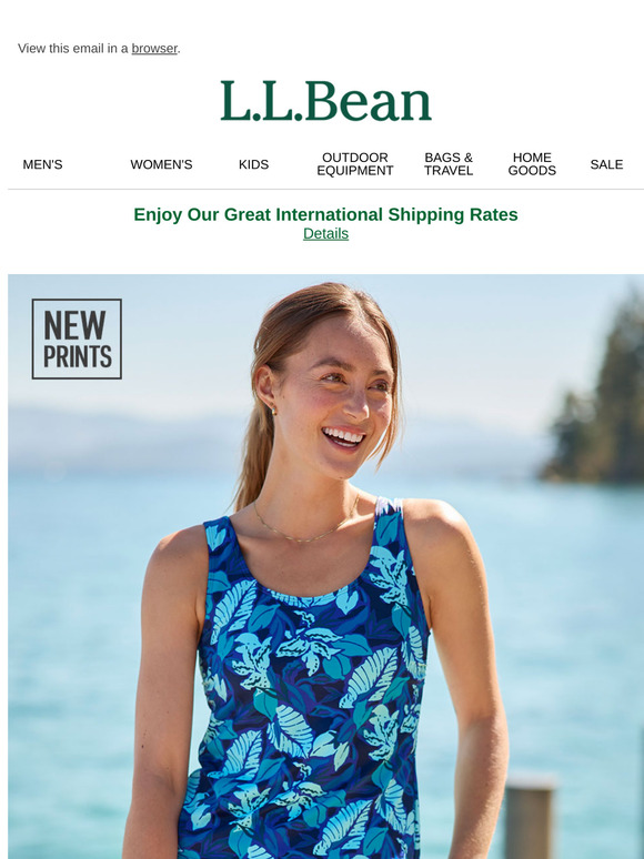 BeanSport Swim: NEW Prints in Time for Vacation