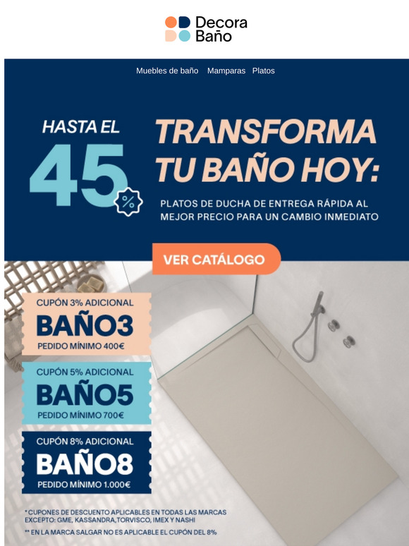 ¡Transforma tu baño!