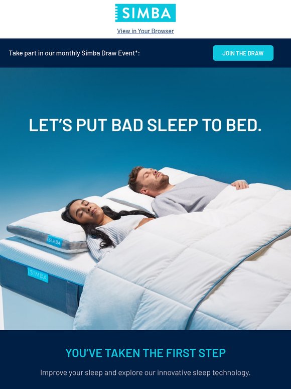 Let's put bad sleep to bed