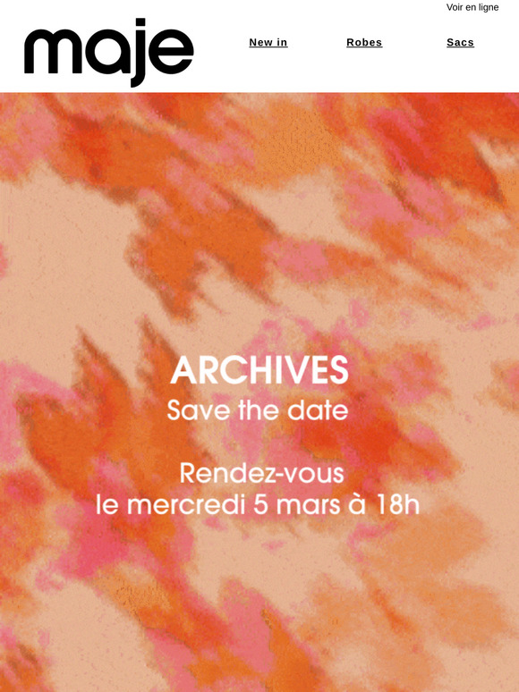 ARCHIVES | Rendez-vous demain pour notre Outlet