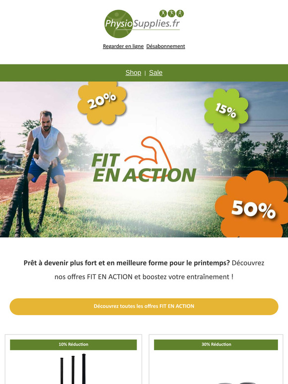 🏋️‍♂️ FIT EN ACTION : Obtenez vos haltères à prix réduit !