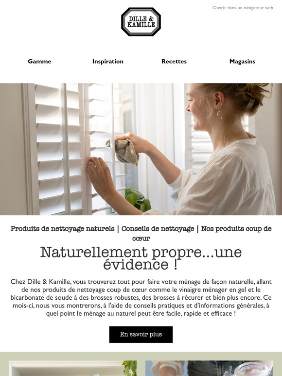 Naturellement propre...une évidence !
