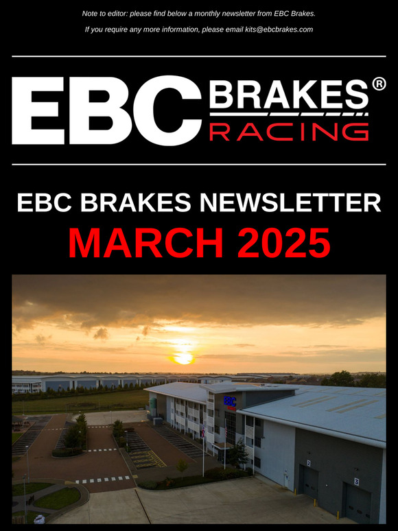 EBC Brakes Newsletter March 2025