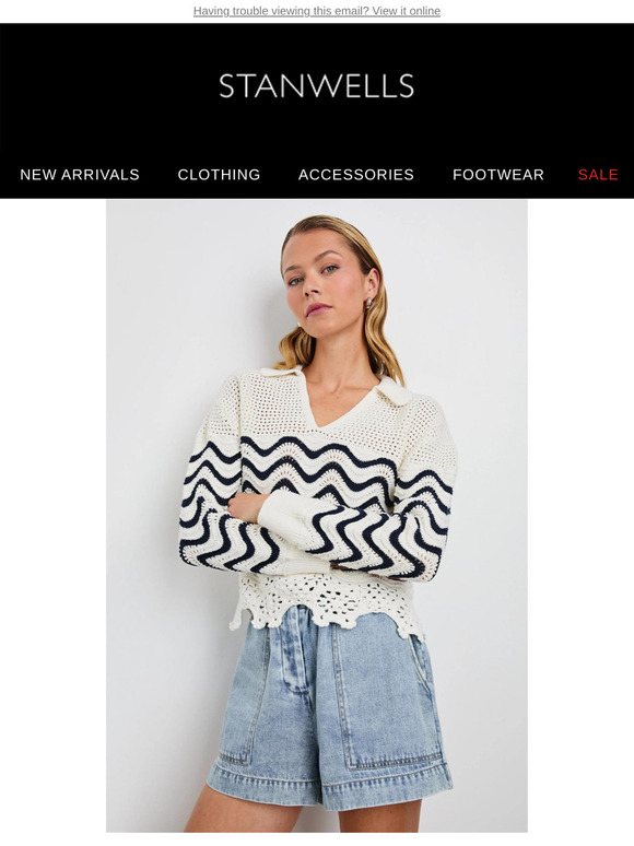 Southern California Comfort... New Pre-Spring Collection From Rails.