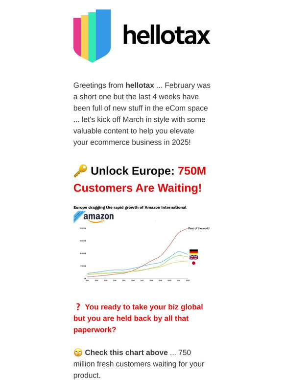 🔑 Unlock Europe: 750M Customers Are Waiting!