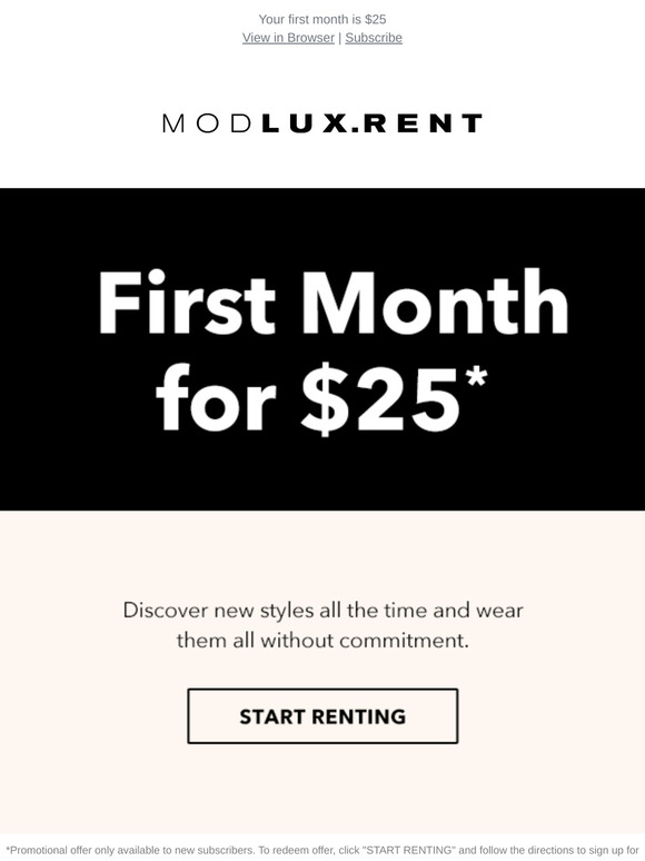 Have you rented yet?