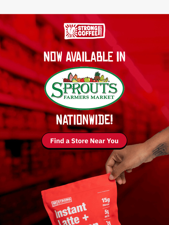 Your favorite coffee just got easier to find!