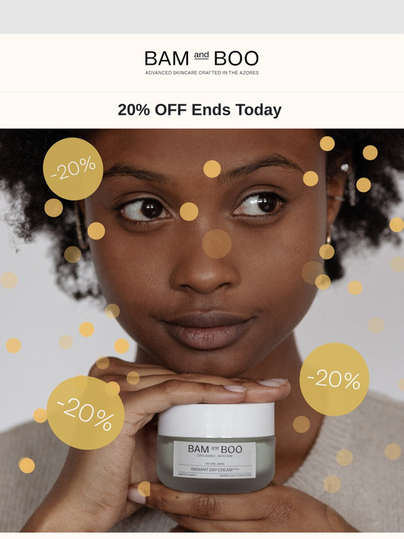 Final Day for 20% OFF 📢