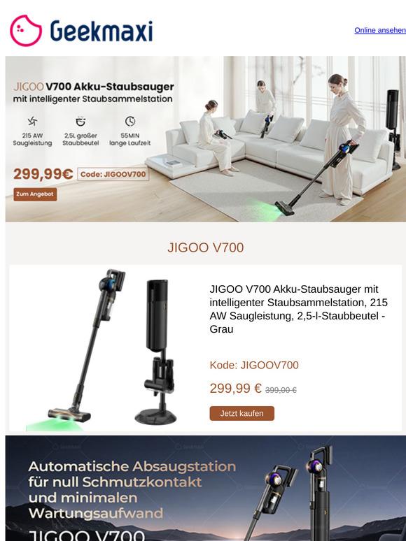 🙌 Freihändige Hygiene mit dem JIGOO V700! ✨