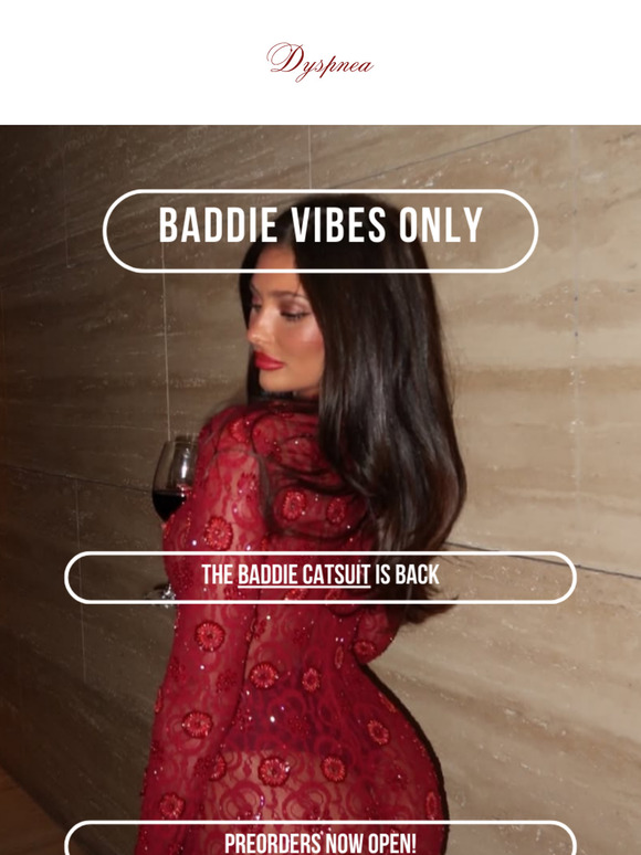 The Baddie catsuit is back <3