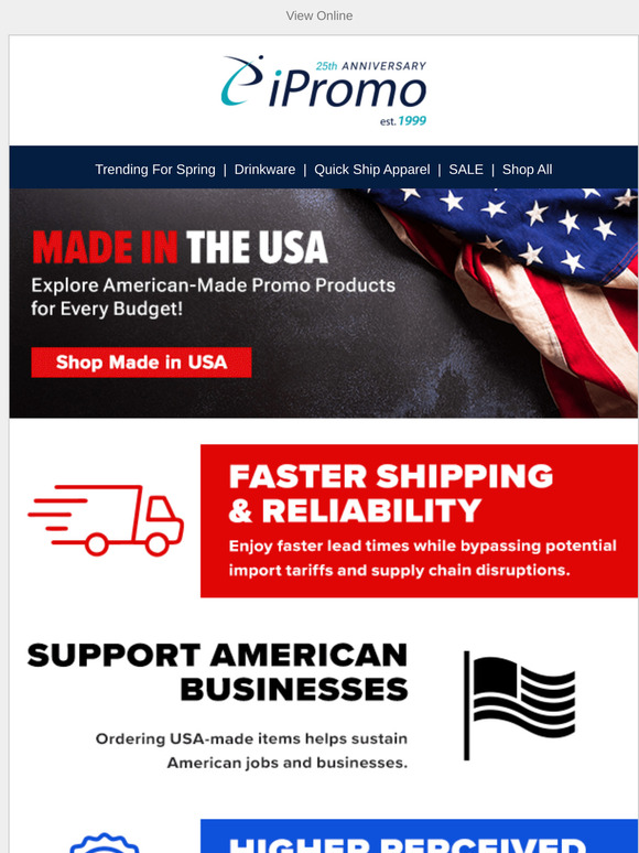 Looking for USA-Made Promo Items?
