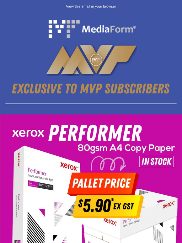 Xerox Performer A4 Paper In Stock