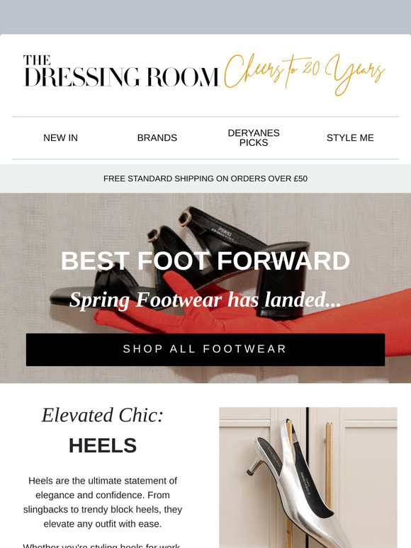 Best Foot Forward: Spring Footwear Has Landed...