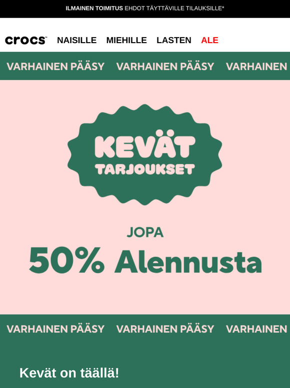 Kevätale: ennakkomyynti!