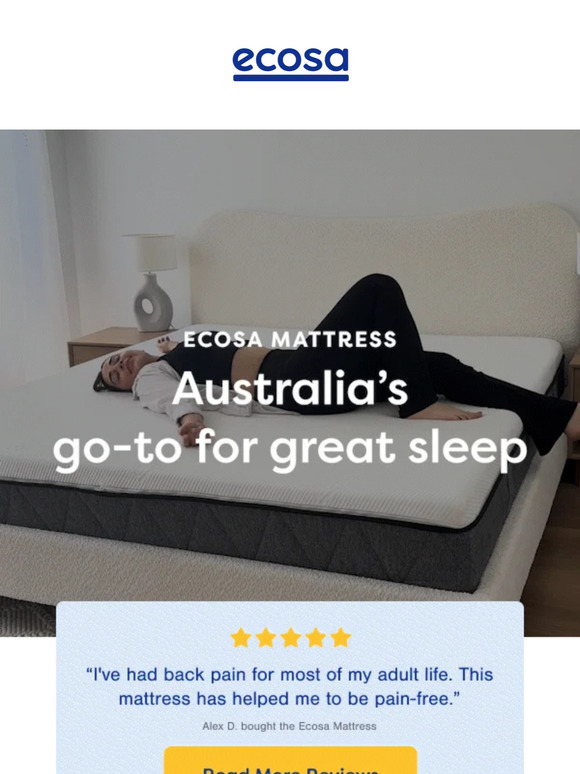 Meet Australia's Go-To Mattress 🤩
