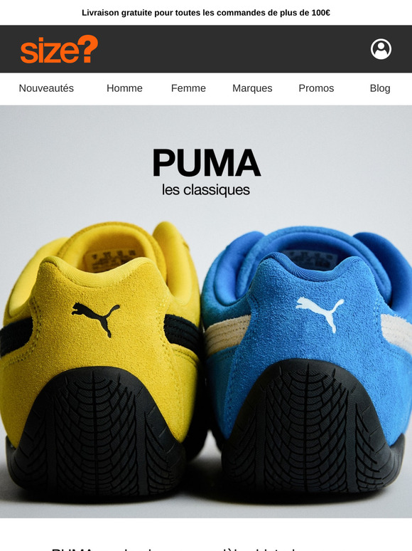 PUMA: Les classiques au goût du jour