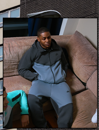 Nike Tech Fleece Windrunner Colour Block Hoodie