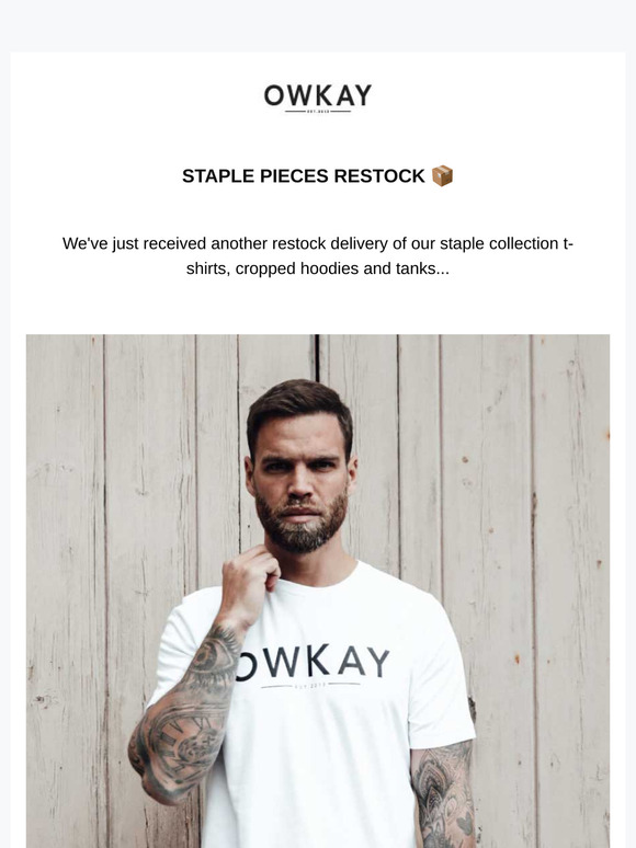 Staple Pieces Restock 📦 Tees, Hoodies & Tanks