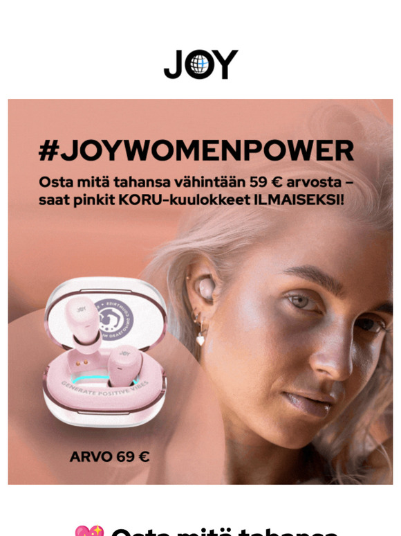Koru-kuulokkeet ILMAISEKSI