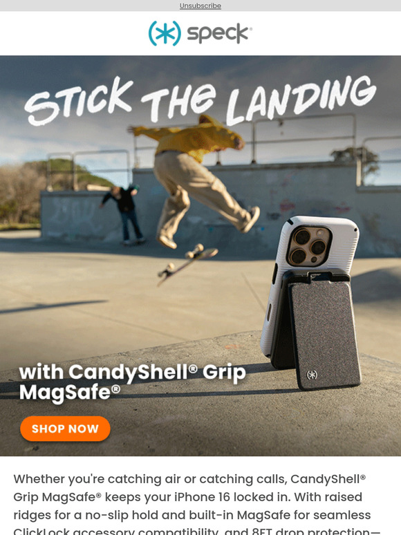 🛹 Land Your Tricks with CandyShell Grip MagSafe