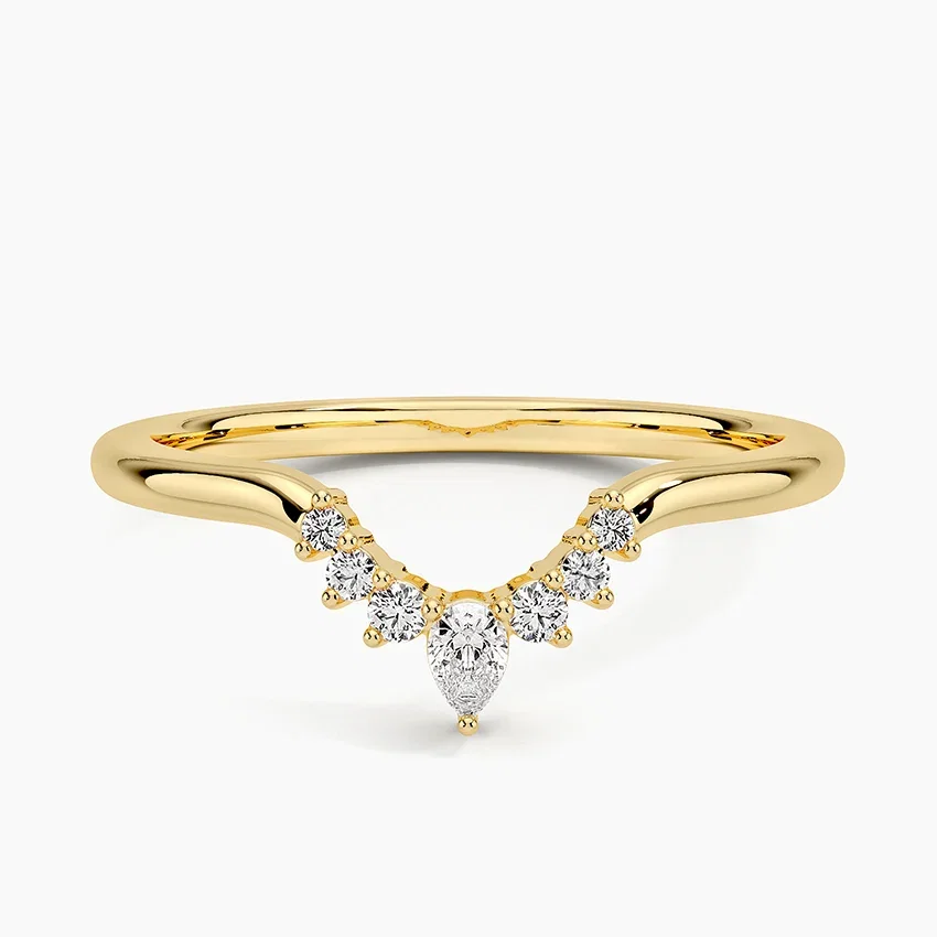 Lunette Lab Diamond Ring 