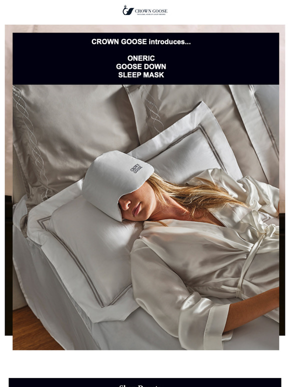 Oneric Goose Down Sleep Mask