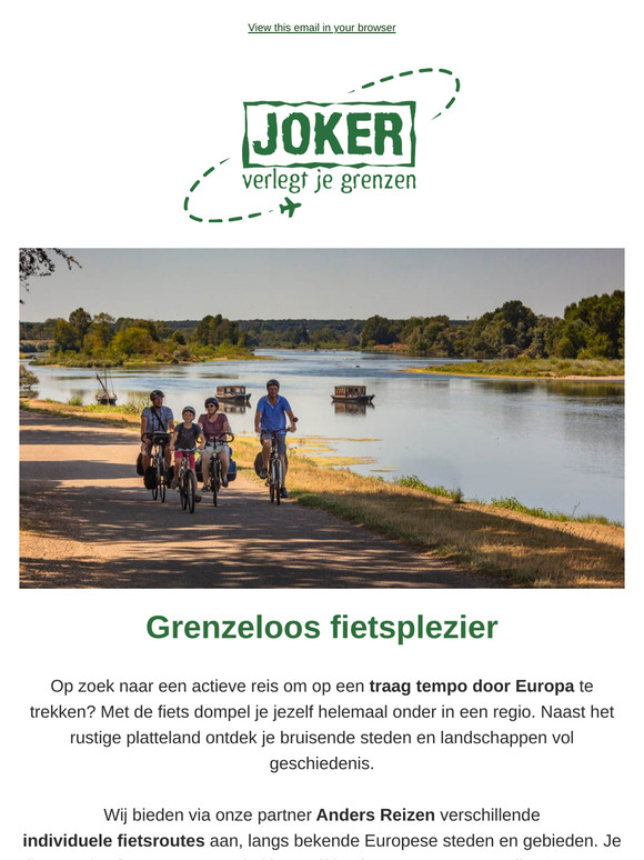 Fietsreizen in Europa 🚲