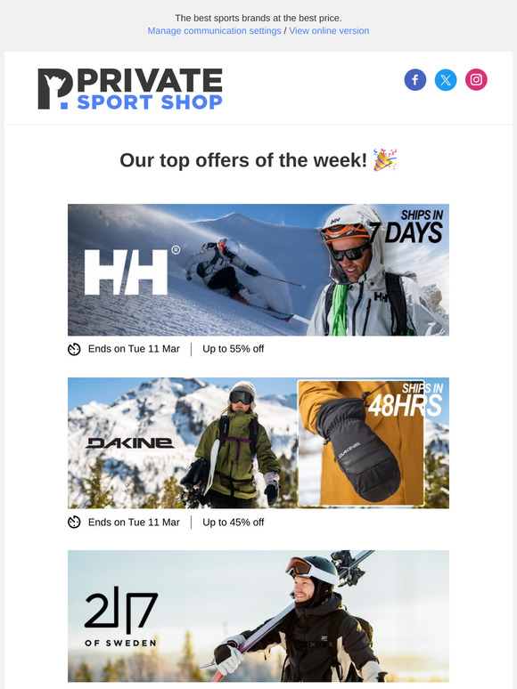 🏆 Top offers of the week!