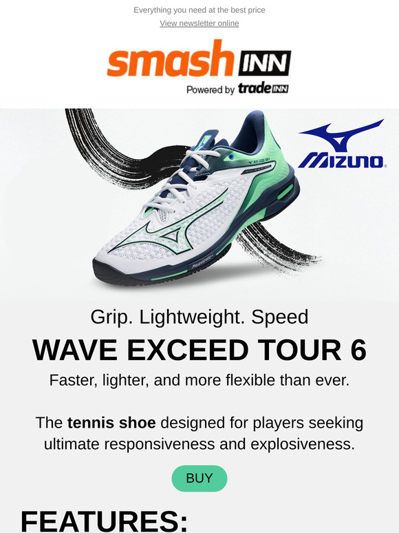 Mizuno Wave Exceed Tour 6: The perfect match for March 🎾