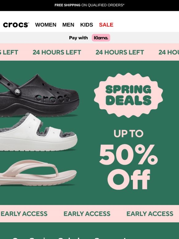 Early Access: Spring Sale