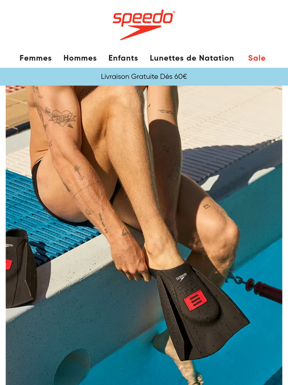 À peine atterri : Speedo x DMC Fins