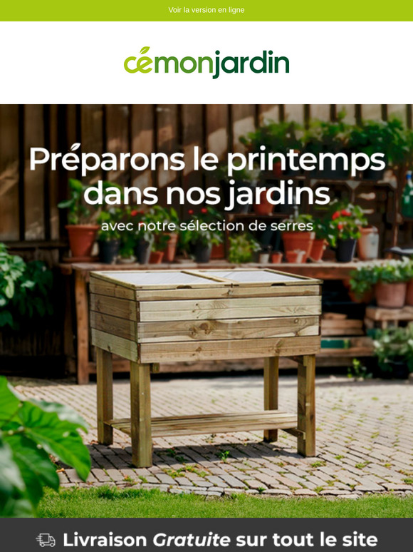 Serres : Préparez votre jardin pour le printemps !