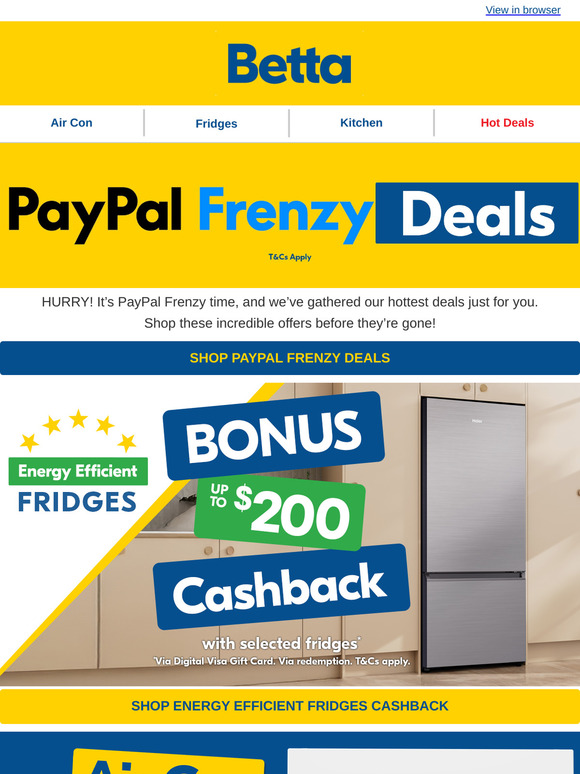 Don't Miss Our PayPal Frenzy Savings
