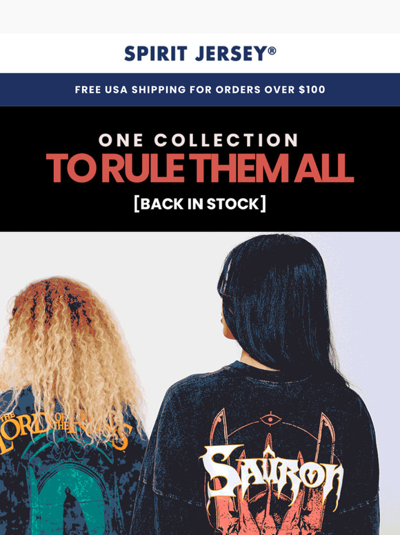 🔥 One More Chance - LOTR Collection Restocked!