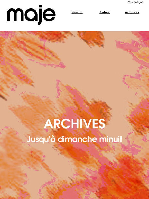 ARCHIVES | Jusqu'à -70% sur l'Outlet