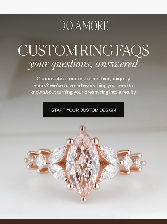 Your Custom Ring Questions, Answered ✨