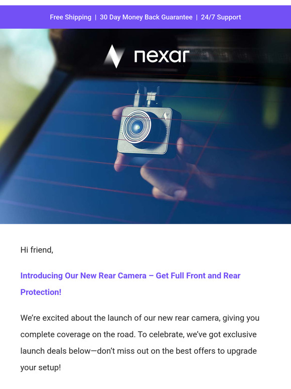 🚨The Nexar Rearview Camera Is Here!