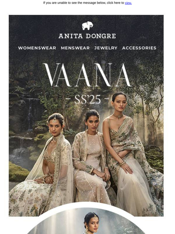 Introducing VAANA by Anita Dongre