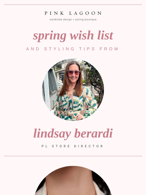 🌸 3 items on Lindsay's spring wishlist