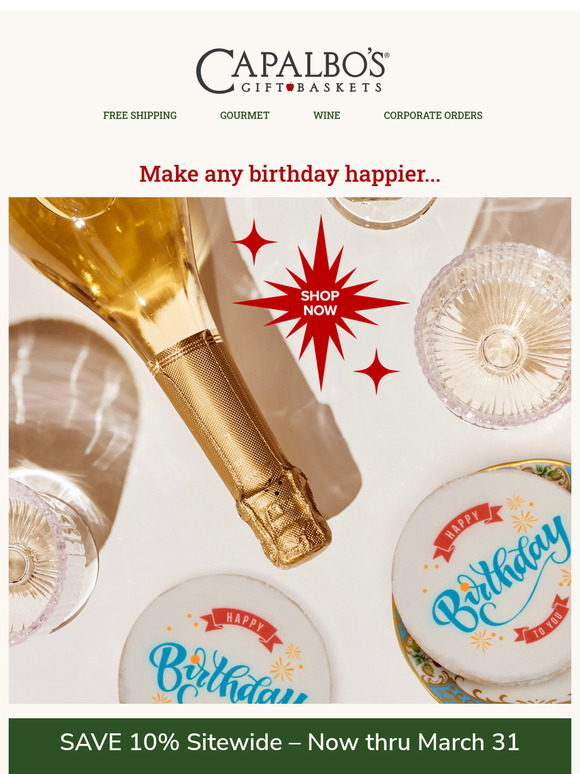 Got Birthdays to Celebrate This Month?
