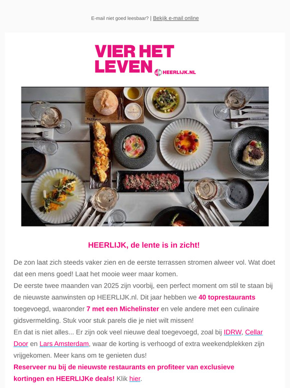 Let op, deze restaurants wil je niet missen!