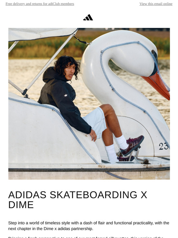 adidas Skateboarding x Dime