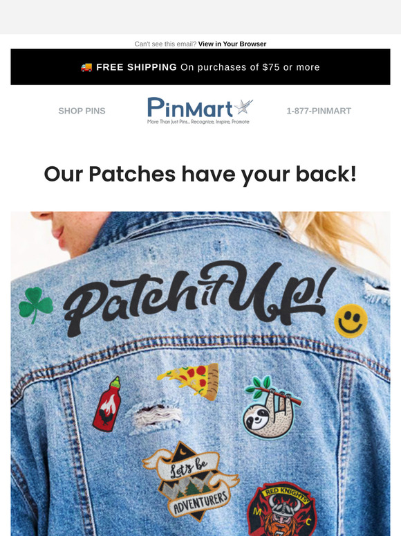 Spring Style Alert: Custom Patch Trends 🌼