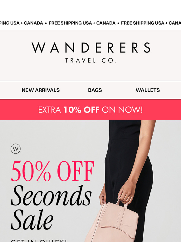 🔥 50% OFF SECONDS SALE Continues + EXTRA 10% OFF 🔥 Don't MISS OUT!