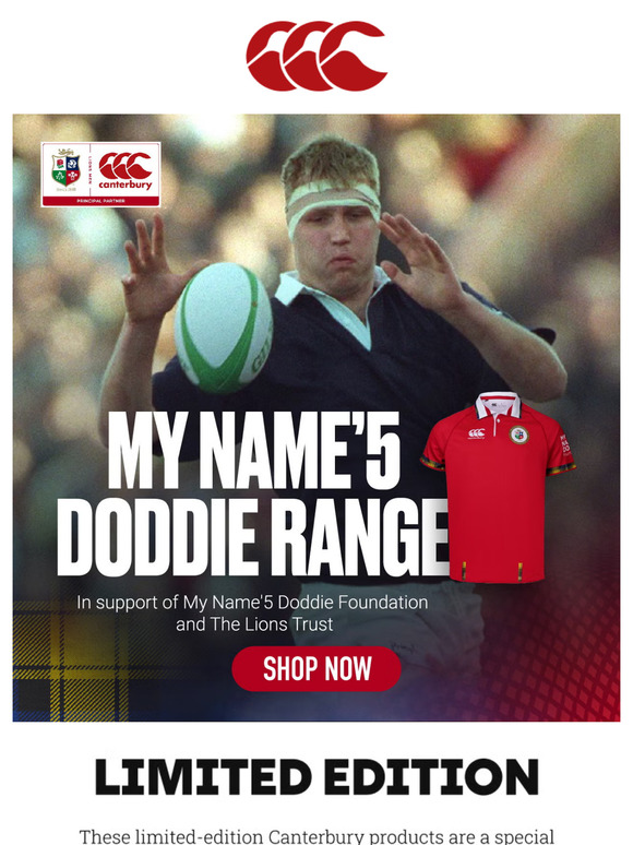 Limited Edition Launch | My Name'5 Doddie Foundation