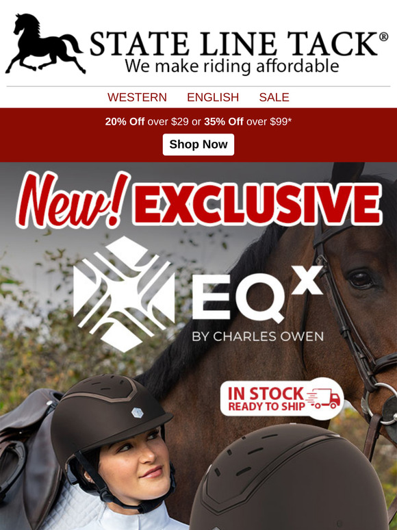 Need a New Helmet? Check Out This NEW State Line Tack Exclusive!