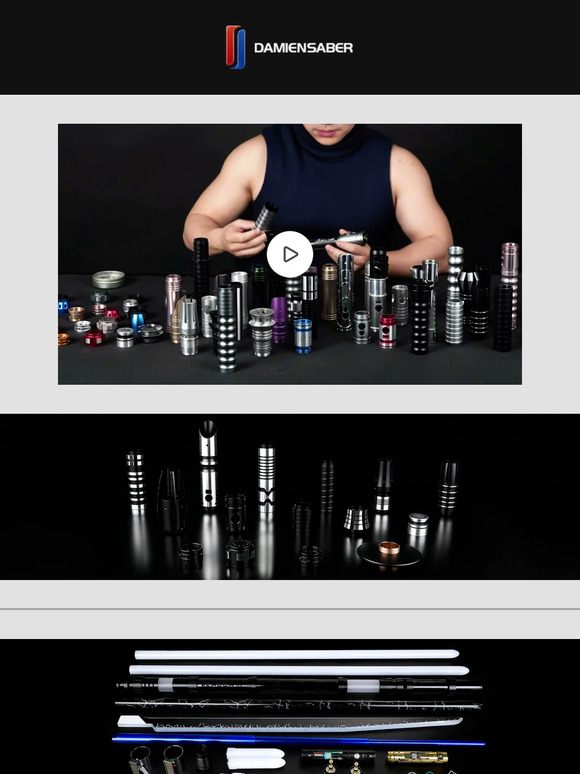 ⚔️DamienSaber® Custom Lightsaber Tutorials⚔️