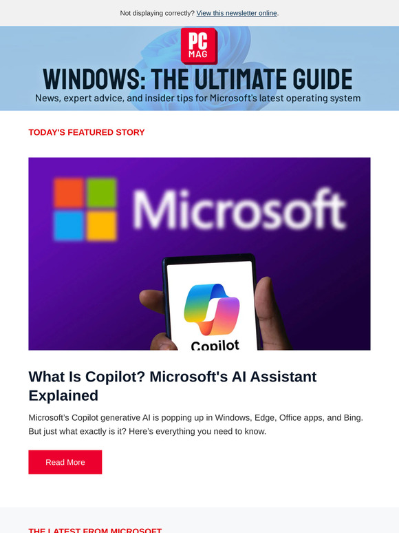 PCMag: 🤖 What Is Copilot? Microsoft's AI Assistant Explained | Milled